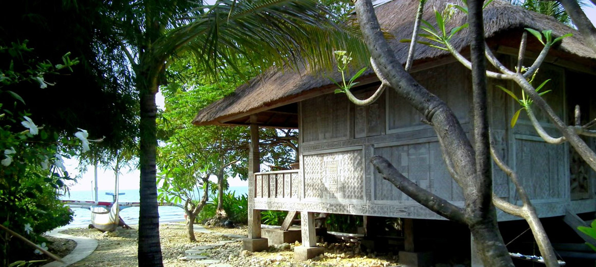 Bali villa Shanti , Timor huisje aan het strand.